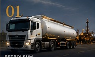 Petroleum logistics illustration